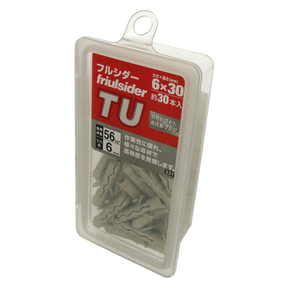 フルシダープラグTU MP 6×30mm 30本入 | ねじ・くぎ・針金・建築金物