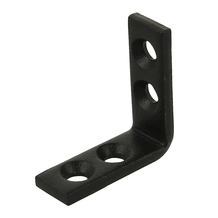 特厚スリム金折 黒 3.0×10×30mm 2個入