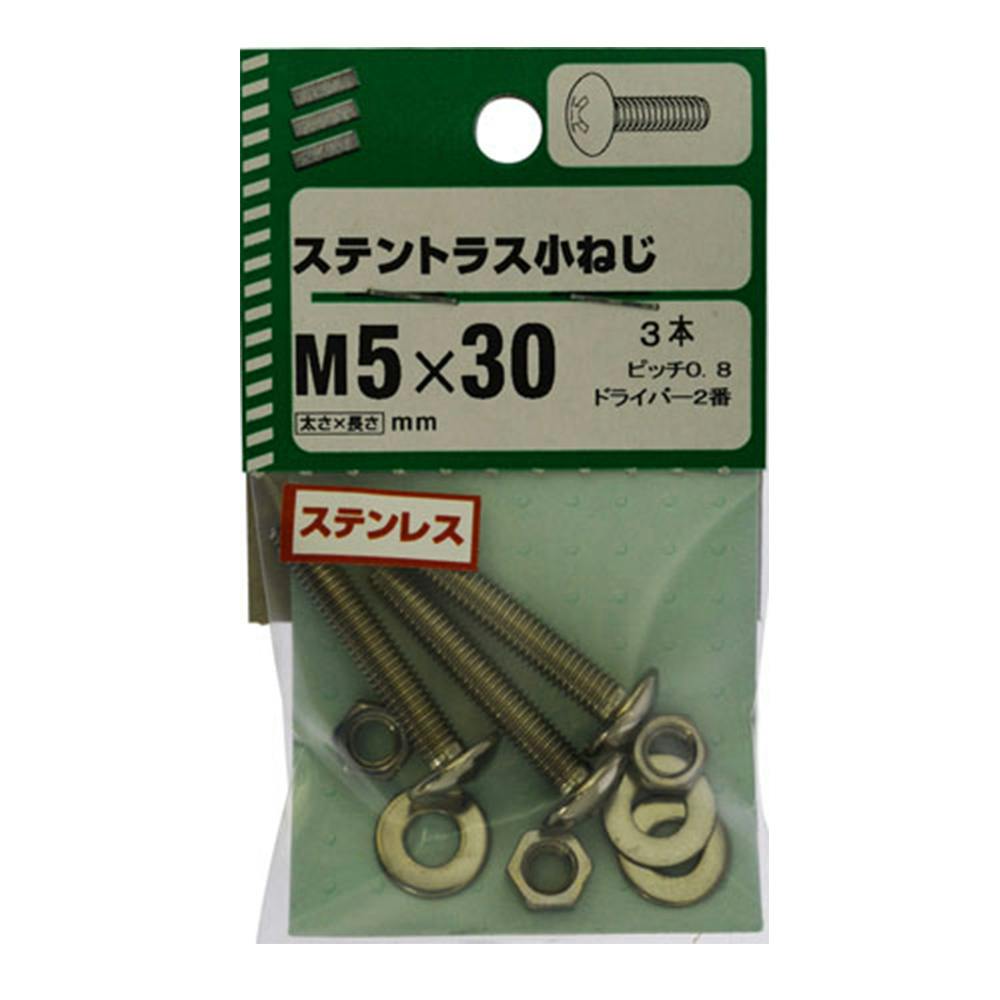 NB) ステントラス小ネジ 5×30 | ねじ・くぎ・針金・建築金物 通販