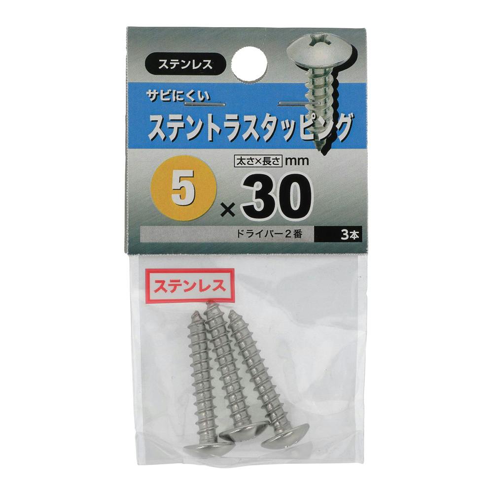 ステントラスタッピング 5×30mm 3入