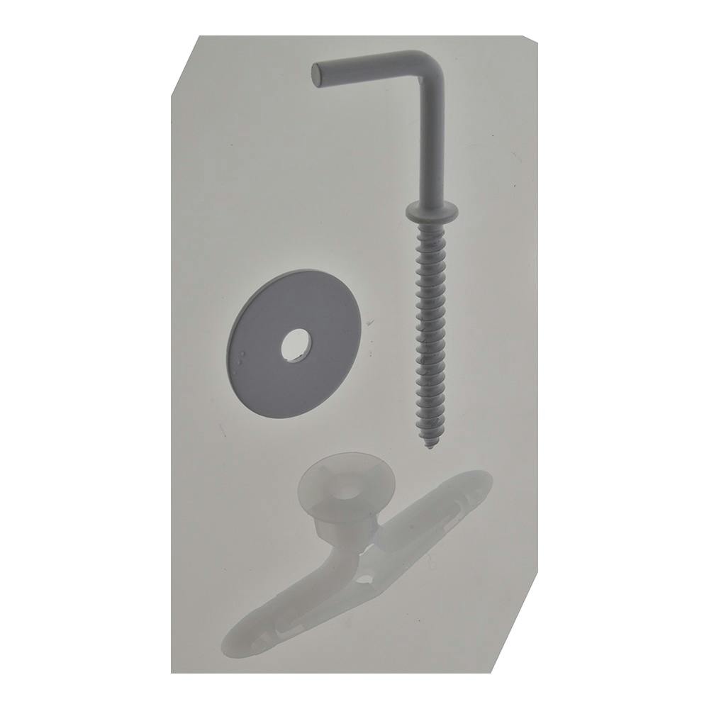 極細スリムくん S-3 よーおれ 石こうボード コンクリート兼用 白 4本入