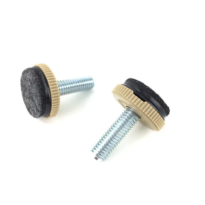 フェルト付アジャスター M10×32パイ ベージュ