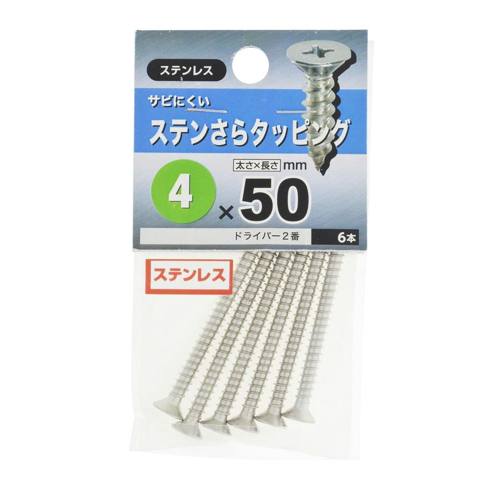 ステン さらタッ4×50 | ねじ・くぎ・針金・建築金物 通販
