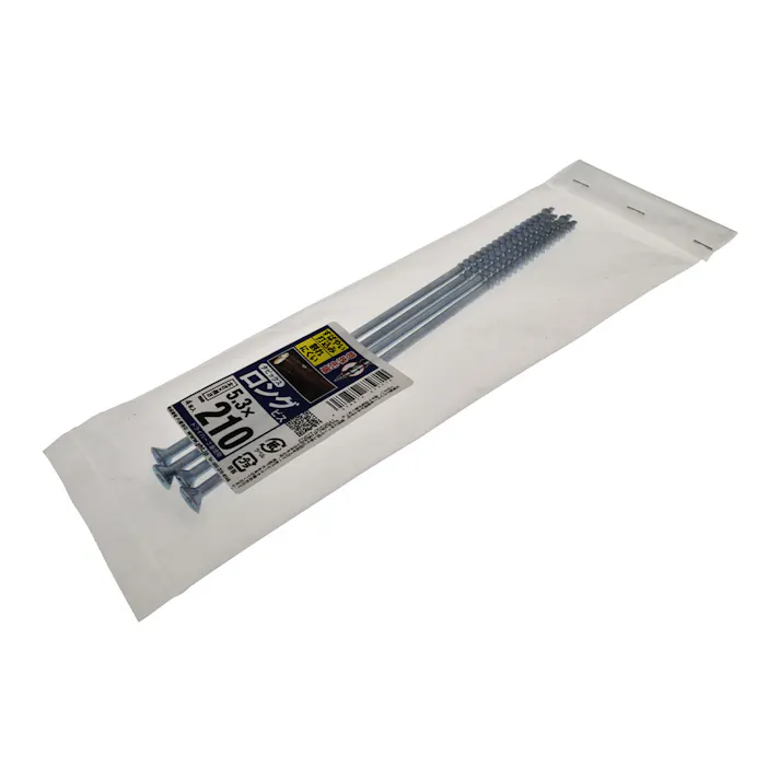 タピックスロングビス ユニクロ 5.3×210mm 4入