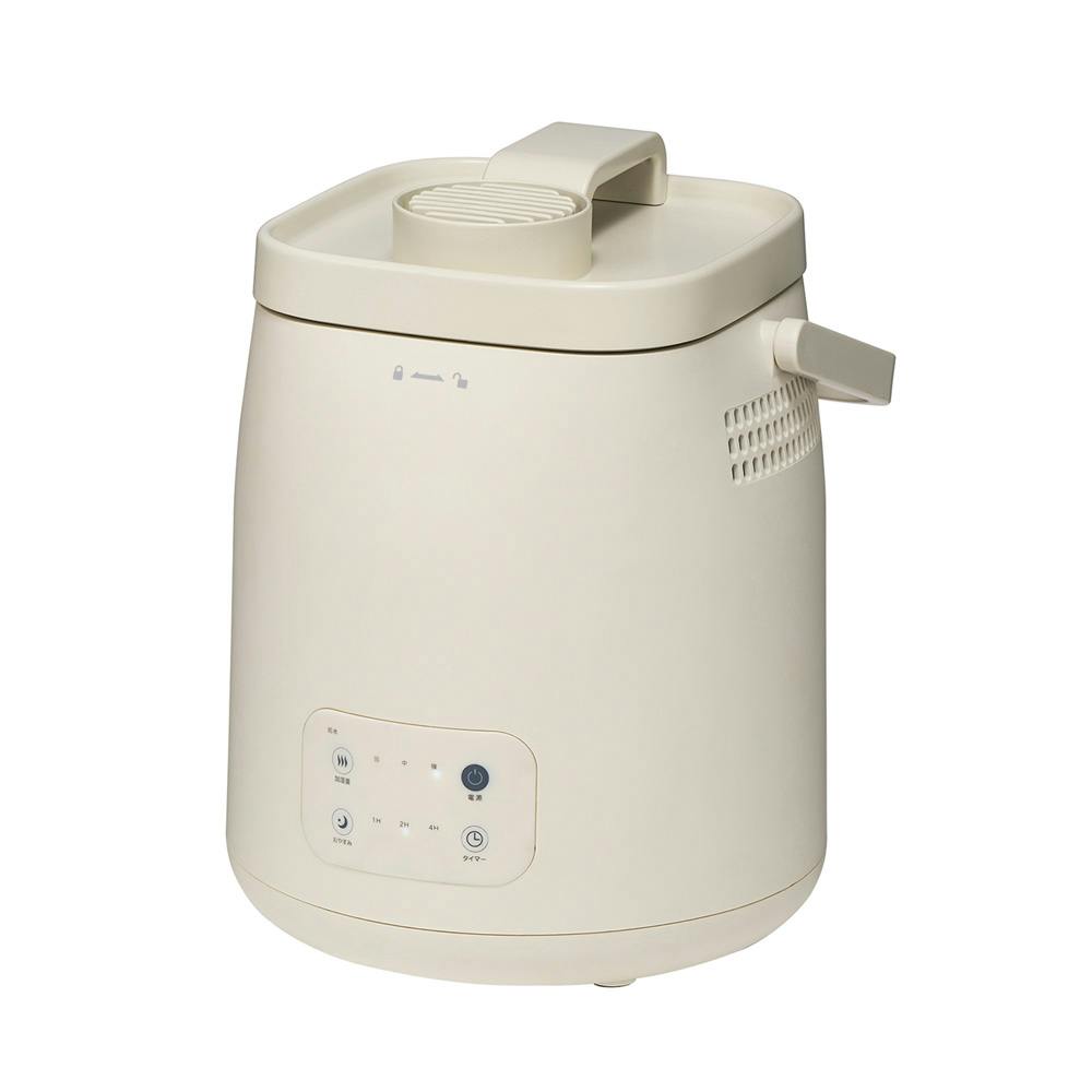 スチーム加湿器 ポット型 YHK-240G-LC