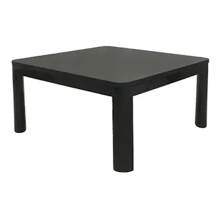 カジュアルこたつ 石英管 幅75sm 奥行75cm 高さ38.5cm ブラック KCK-750MD