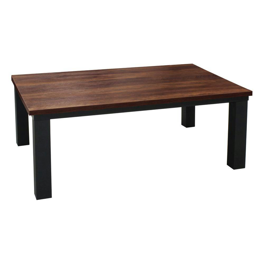 木調リビングこたつ 石英管 幅105cm 奥行75cm 高さ39cm