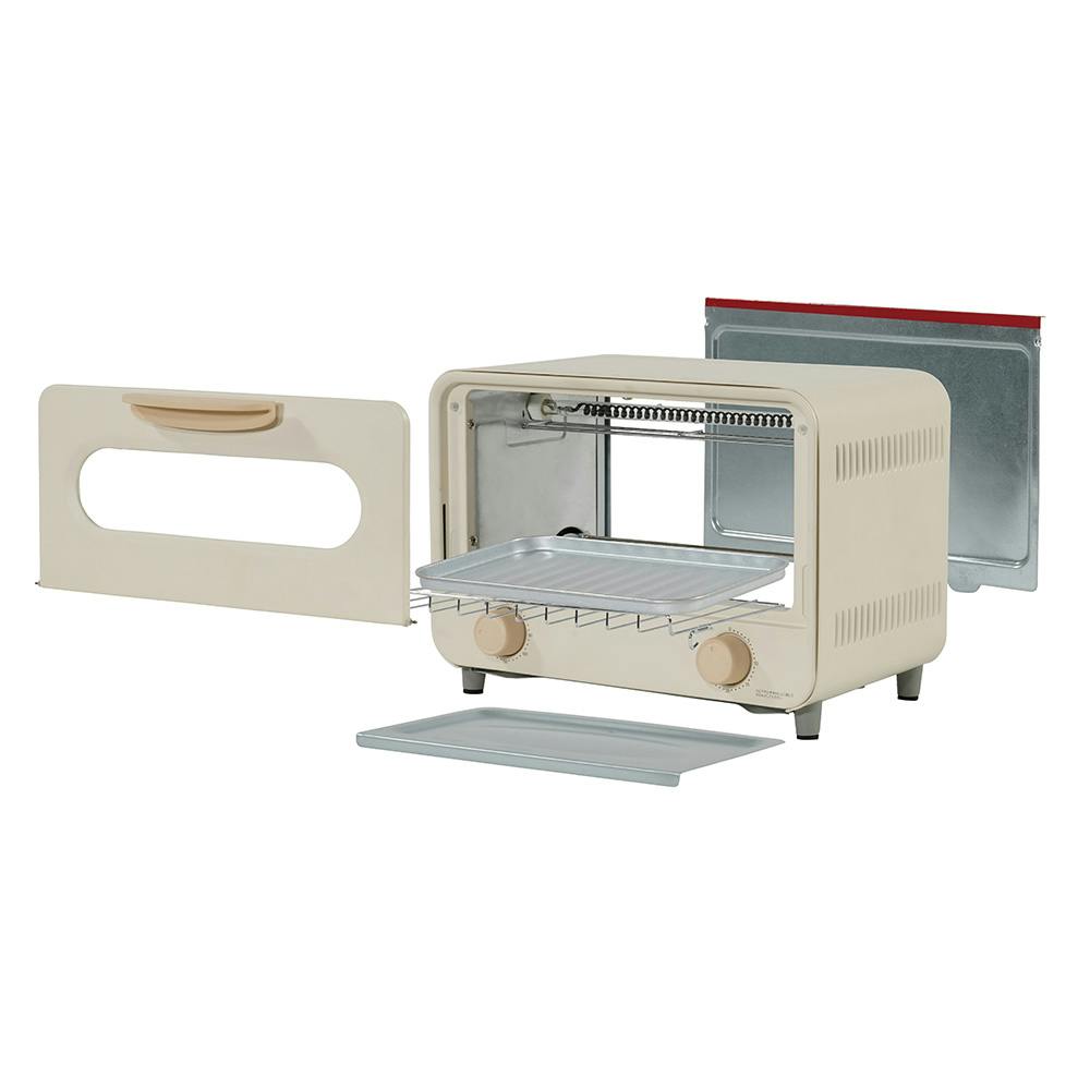 お手入れかんたん分解オーブントースター アイボリー PTO-TM800F