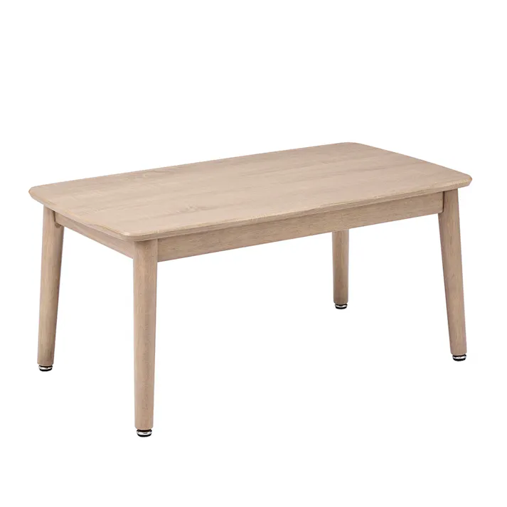 ソファ前こたつ 石英管 幅90cm 奥行50cm 高さ42/62cm ナチュラル AYK-S90HT(N)【別送品】