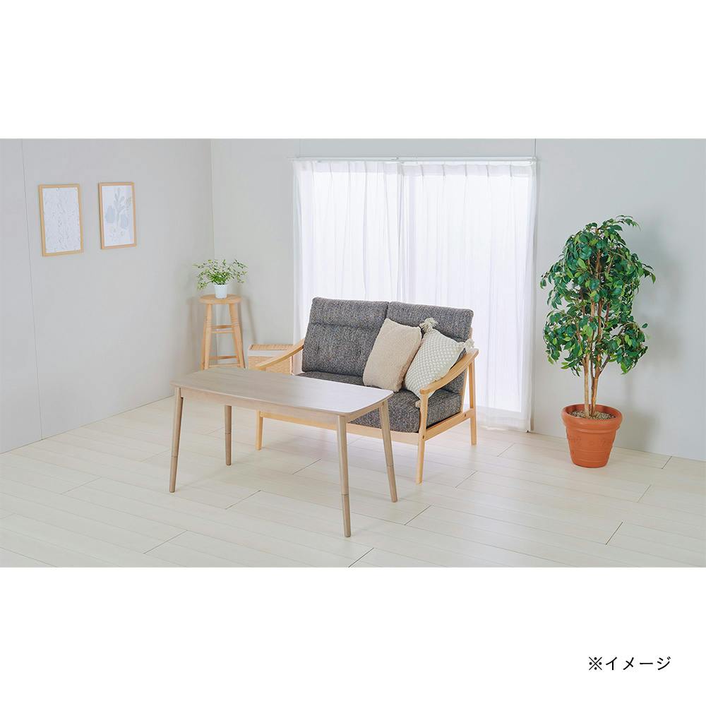 ソファ前こたつ 石英管 幅120cm 奥行50cm 高さ42/62cm