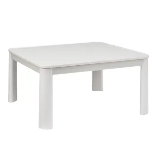 カジュアルこたつ 石英管 幅75cm 奥行75cm 高さ38.5cm ホワイト CK-750MG(WH)