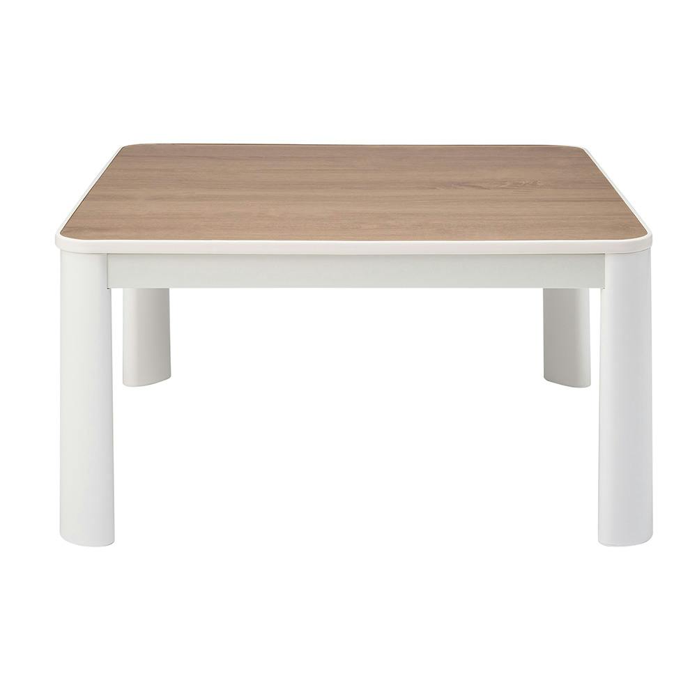 カジュアルこたつ(75cm正方形)ホワイト カジュアルこたつ(75cm 正方形) YAMAZEN(山善) こたつテーブル