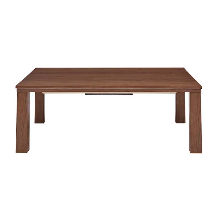 リビングこたつ 幅105cm 奥行70cm 高さ39cm ウォールナット MAS-10570H-WN【別送品】