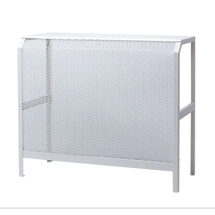 エアコン室外機カバー 大型 アイボリー ACASCL-W