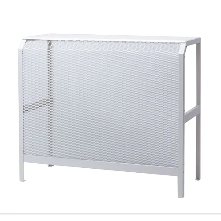 エアコン室外機カバー 大型 アイボリー ACASCL-W