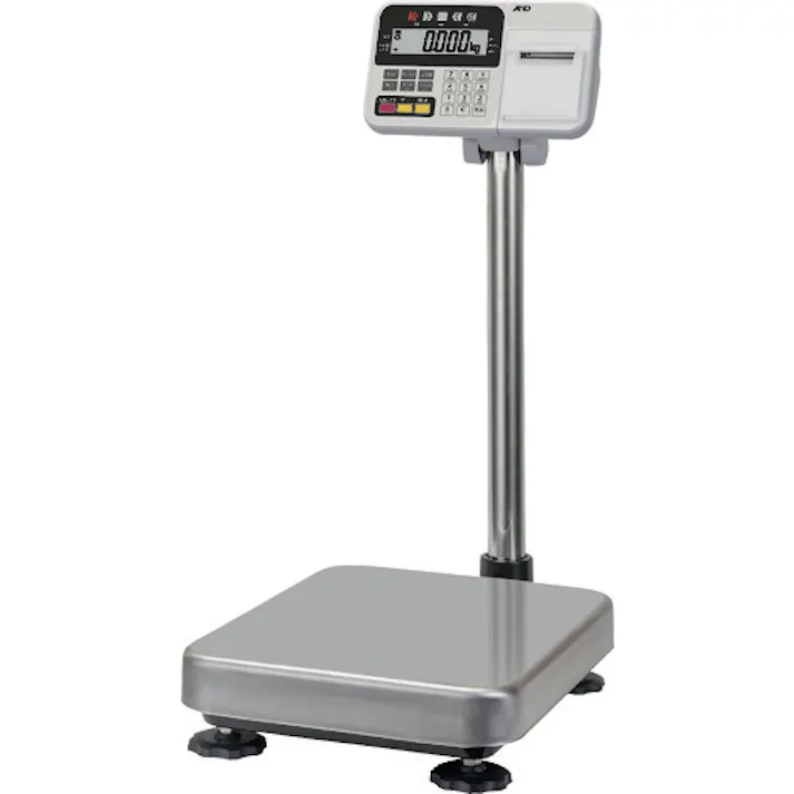【CAINZ-DASH】エー・アンド・デイ 防塵・防水デジタル台はかり(内蔵プリンタ付) ひょう量15/30/60kg HV60KCP【別送品】