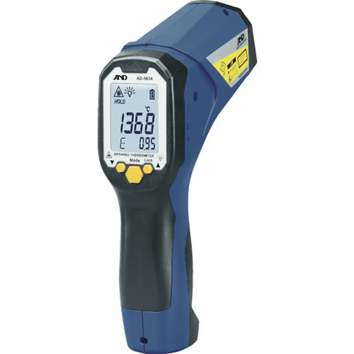 【CAINZ-DASH】エー・アンド・デイ レーザーマーカー付き赤外線放射温度計 AD-5634 AD5634【別送品】