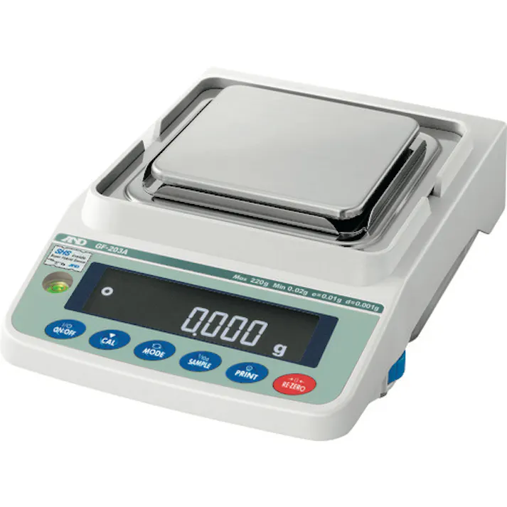 【CAINZ-DASH】エー・アンド・デイ 汎用電子天びん 220g/0.001g GF203A【別送品】