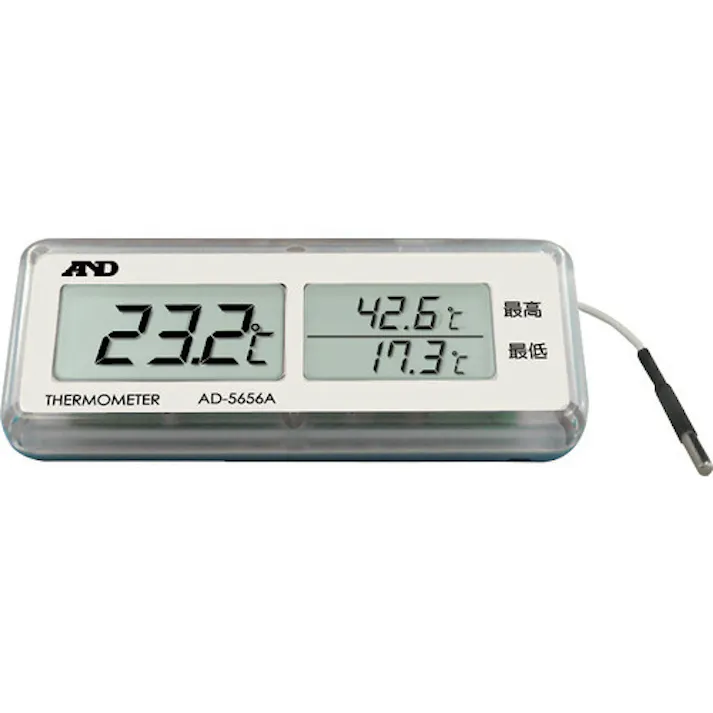 【CAINZ-DASH】エー・アンド・デイ 最高最低温度計 AD5656A【別送品】