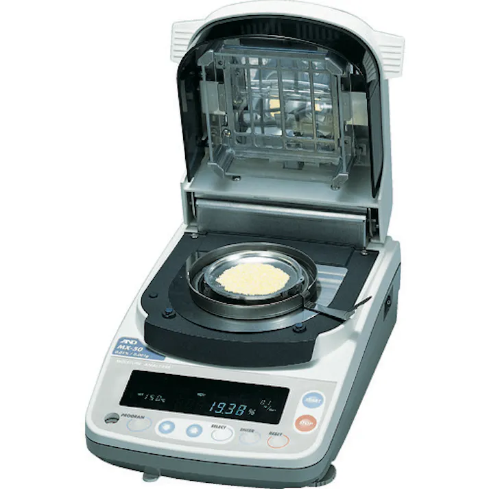 【CAINZ-DASH】エー・アンド・デイ 加熱乾燥式水分計 最小質量表示0.001g MX-50【別送品】