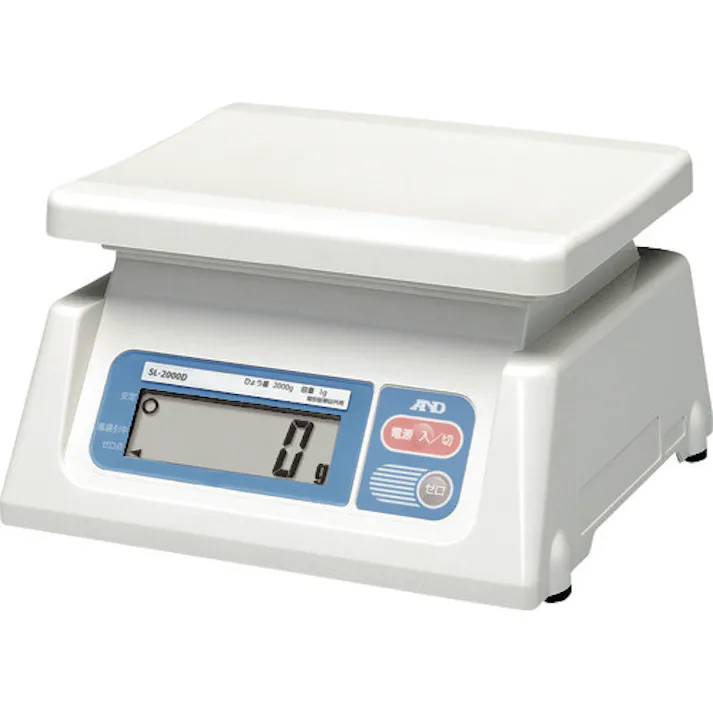 【CAINZ-DASH】エー・アンド・デイ デジタルはかり(グラム表示) ひょう量2kg SL-2000D【別送品】