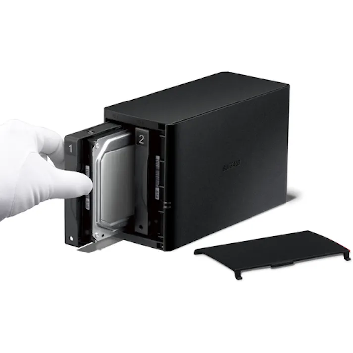 【CAINZ-DASH】バッファロー LinkStation for SOHO 3年保証モデル RAID機能搭載 ネットワーク対応HDD 6TB LS220DN0602B【別送品】