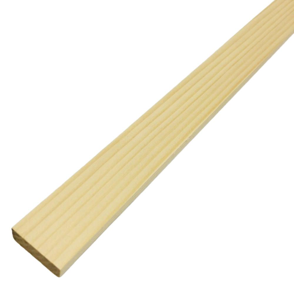 白木2面 面取り材 幅24mm 長さ1820mm 厚さ9mm