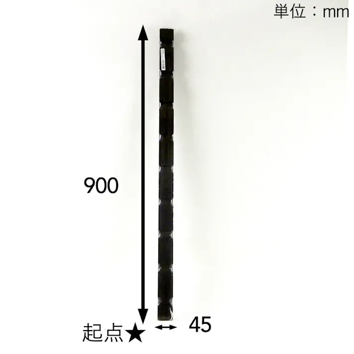 焼桐支柱 幅45mm 長さ900mm 厚さ30mm