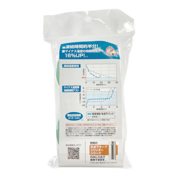 倍速凍結・氷点下パック コンパクト 2個入 81660639