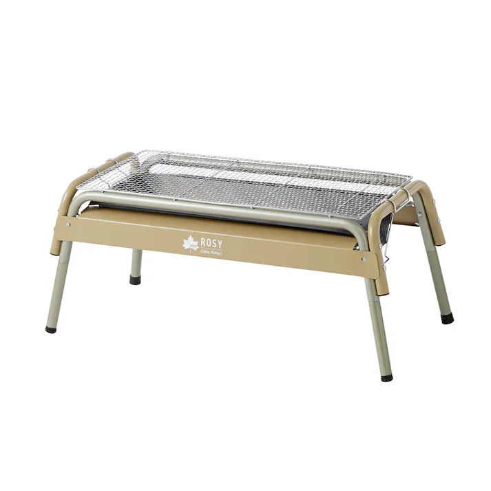 ロゴス LOGOS ROSY チューブグリル ベージュ