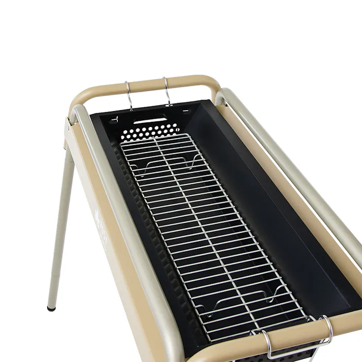 ロゴス LOGOS ROSY チューブグリル ベージュ