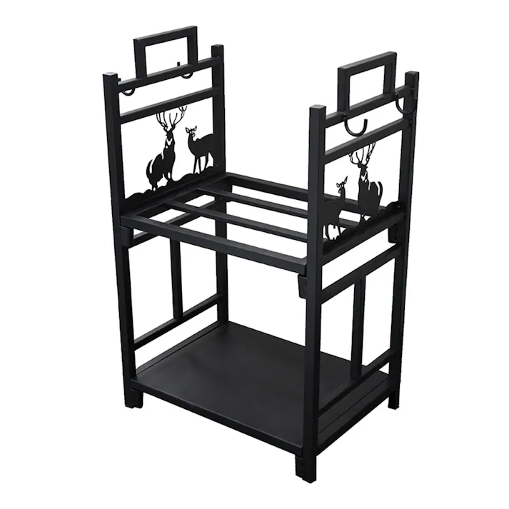 2段薪ラック 幅330mm 長さ440mm 高さ730mm【別送品】