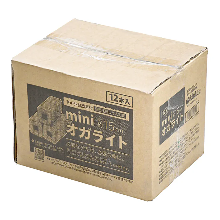 miniオガライト 約15cm 12本入り