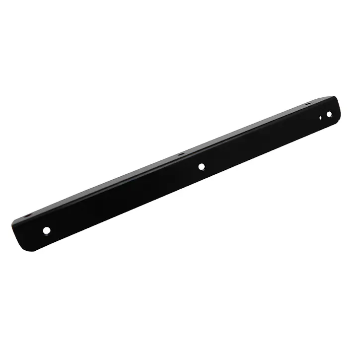 カラーロングアングル 黒 S121 300mm