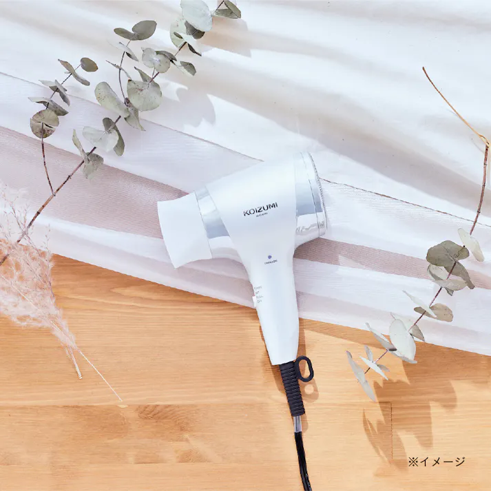 コイズミ マイナスイオンヘアドライヤー ホワイト KHD-9740W