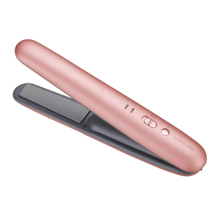 コイズミ コードレスストレートアイロン ピンク KHS-8640P