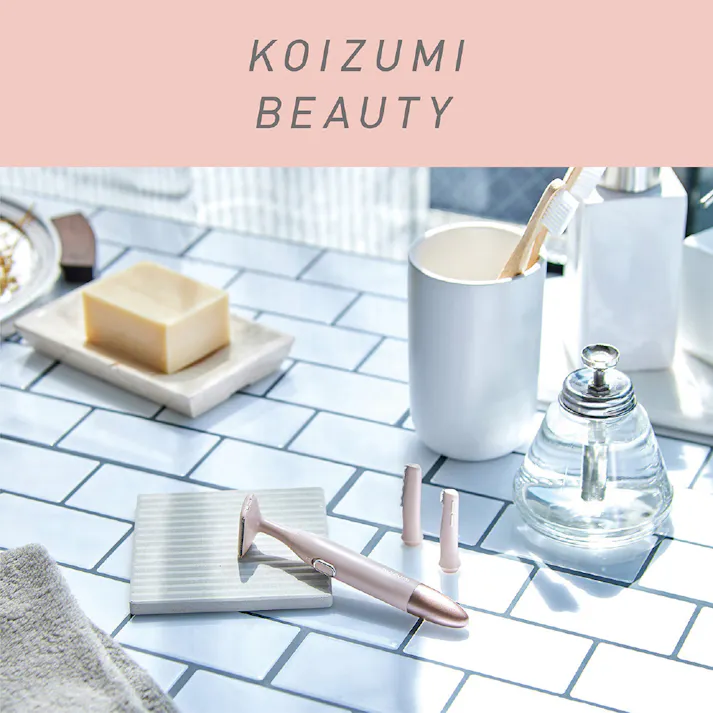 コイズミ フェイス&ボディシェーバー ピンク KLC-0750P