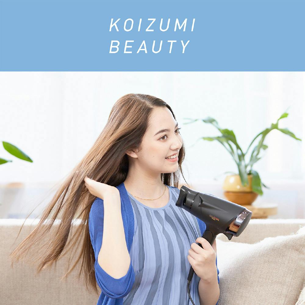 ヘアドライヤー kai コイズミ マイナスイオンヘアドライヤー ブラック KHD-9140K