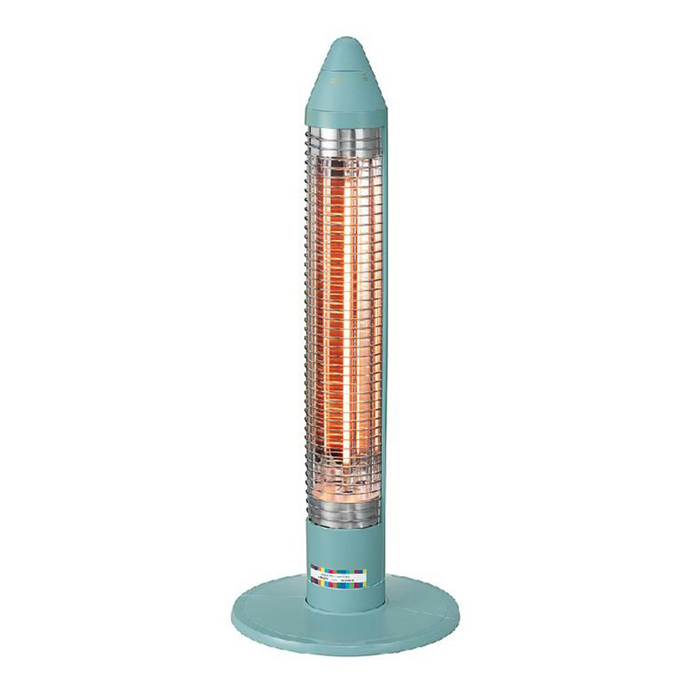 グラファイトヒーター サクラクレパスコラボ 遠赤電気ストーブ ブルーグレー KKS-06253A