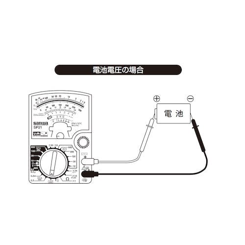 CAINZ-DASH】三和電気計器 アナログマルチテスタ ハードケース付き