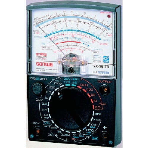三和電気計器 アナログマルチテスタ 1000V測定可能 YX-361TR アナログテスタ 三和電気計器 アナログマルチテスタ 1000V測定可能 YX-361TR アナログテスタ