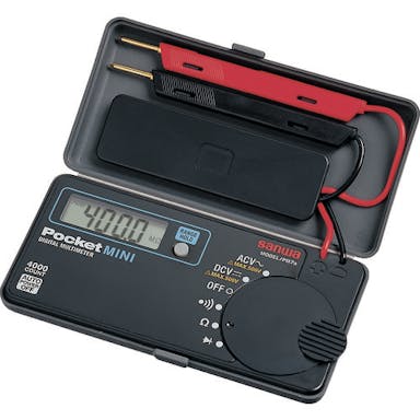 【CAINZ-DASH】三和電気計器 ポケット型デジタルマルチメータ PM7A【別送品】