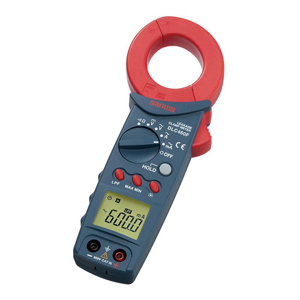 サンワ デジタルリーククランプメータ DLC460F
