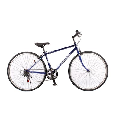 【自転車】《シナネンサイクル》HCR276 クロスバイク27・6S スプレンテッドクロス WPC ブルー(販売終了)
