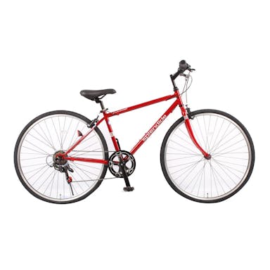 【自転車】《シナネンサイクル》HCR276 クロスバイク27・6S スプレンテッドクロス WPC レッド(販売終了)