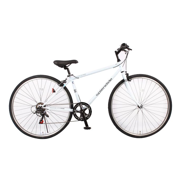 【自転車】《シナネンサイクル》HCR276 クロスバイク27・6S スプレンテッドクロス WPC ホワイト(販売終了)