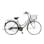 【自転車】《シナネンサイクル》軽快車 軽快プレスト4 26インチ 外装6段 オートライト BK ブラック