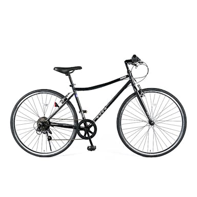 【自転車】《シナネンサイクル》クロスバイク ROOM 700 外装6段変速 ブラック
