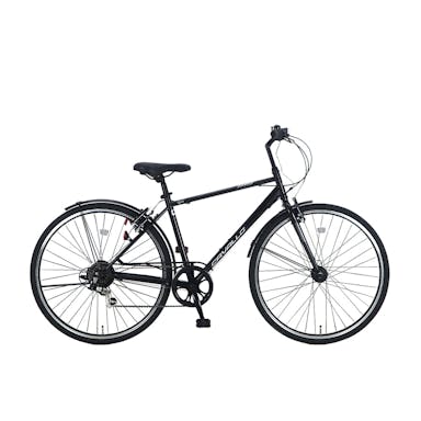 【自転車】《シナネンサイクル》 アーバンクロス 700 外装6段 カヴァロ ブラック