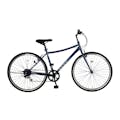【自転車】《シナネンサイクル》ルームクロスバイク 700C 外装6段 ネイビー(販売終了)